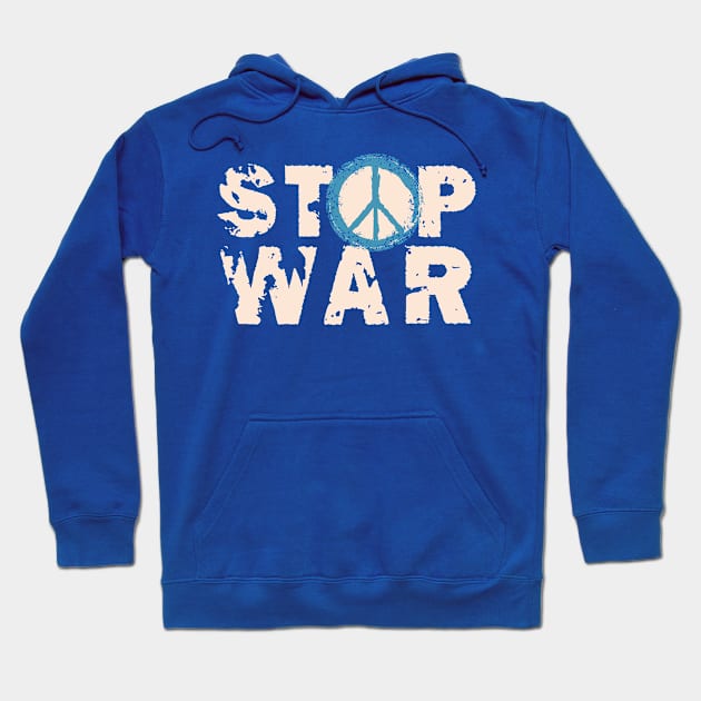 Stop War - Peace For Israel Hoodie by Distant War